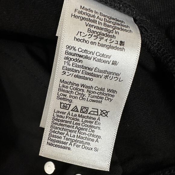 J.Crew Straight Fit Jean Signature Flex Stretch Denim Mens Black W33 L32 NWT - Picture 9 of 10